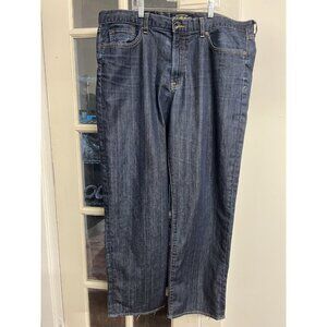 Vtg Lucky Brand Jeans Men’s 40x32 Straight Leg Dark Denim Made in USA